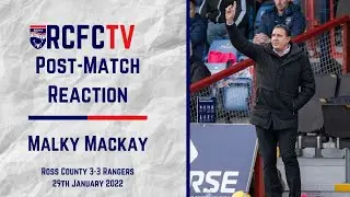 Malky Mackay | Ross County 3-3 Rangers