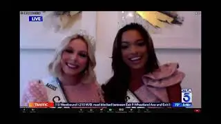 KTLA Miss California USA & Teen USA Interview