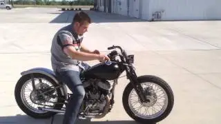 Harley-Davidson Flathead 45 inch WL Street Tracker Bobber
