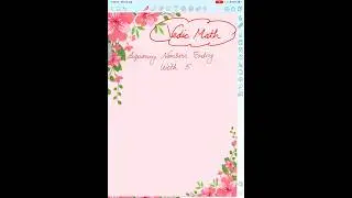 Square Numbers Ending with 5 in Seconds | Vedic Math Trick