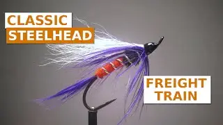 Вязание мушек для грузового поезда (классическая модель мушки Steelhead)