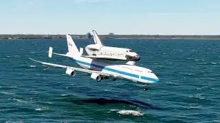 NASA Boeing 747-100 Aborts Landing During Secret Mission &ndash; Shocking Moment!