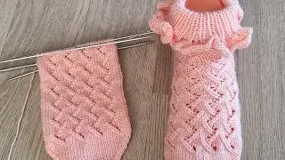 Fırfırlı bot patik modeli ✅ Ajurlu patik modeli