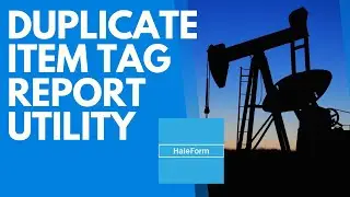 Smart PID Duplicate Item Tag Report Utility | Deep Dive Learning | HaleForm Technology Solutions