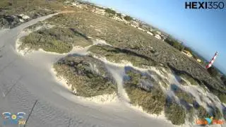 FPV Geraldton Western Australia Hexacopter Sunset Beach Multirotor