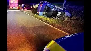 Ersthelfer befreien 19-J&auml;hrigen nach Unfall auf Kreisstra&szlig;e bei Freden