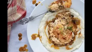 Keto Low Country Shrimp & Grits with Crab