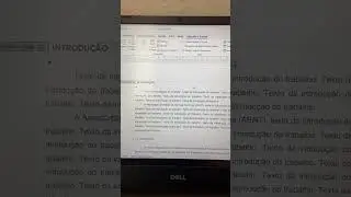 Como paginar o trabalho a partir da introdu&ccedil;&atilde;o