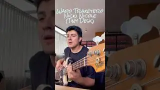 Nicki Nicole - Wapo Traketero NPR #urbano #latino  #basscover #bassist #bass #nickinicole #cover