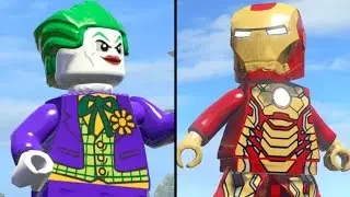LEGO JOKER vs IRON MAN in LEGO Marvel Super Heroes