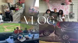 CWS, Grad party, clean with me, someone ran into my kids car 😞, chit chat