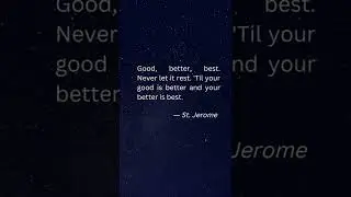 St  Jerome [Motivational Quotes]