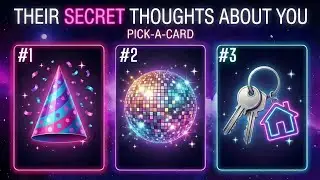 Their Secret Thoughts About You 🤫 PICK A CARD 🔮 #tarot 