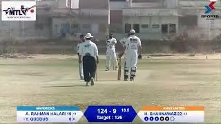 Memon Talent Hunt Cricket League (Khas United VS Mavericks CC)