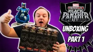 Marvel Heroclix Black Panther Brick Unboxing and Set Review Part 1