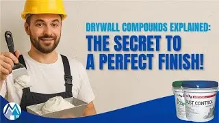 🏗️ Drywall Joint Compounds Explained: The Secret to a Flawless Finish