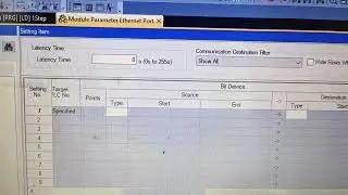 #mitsubishi #modbus #plc MODBUS SETTINGS IN GX WORKS3