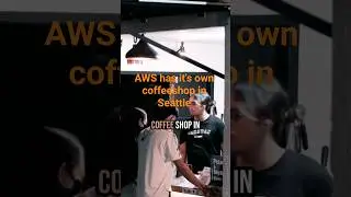 AWS has it's own coffee shop in Seattle #humor #aws #cloudcomputing