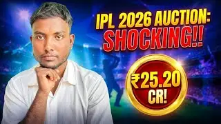 Shocking | ipl auction 2026 