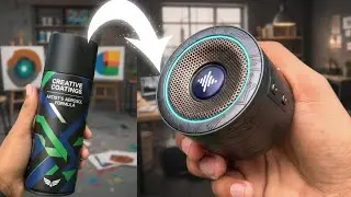 Make Your Own Custom Speaker for FREE! (Spray Can Project) 2026