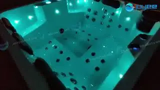 JOYEE New Collection 5 Persons hot tub outdoor whirlpool spa pool/Model: Florida