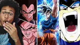 NEW LR UI Goku + SSBE Vegeta and LR SSJ4 Vegeta + Goku Reaction on Dokkan Battle 11th Anniversary!