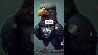 Asking Ai to create a mascot for each state! Pt 6 #ai #aiart
