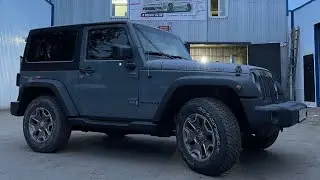 Антикоррозийная обработка автомобиля Jeep Wrangler Rubicon / вечный антикор на основе АМС-3