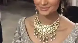 Mehreen Syed BTS Video Of Cover Shoot For Bridesandyou With Designer label @souchaj