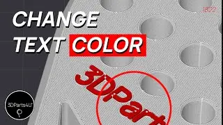 🅰️ 3D Print Text In Color - How To 3D Print Multiple Colors - Letters STL - 3D Print Colors