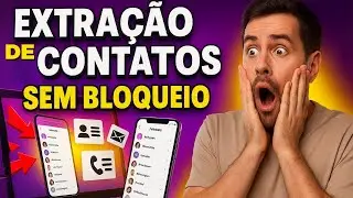 ✅Como Extrair Contatos Segmentados Do Instagram [SEM BLOQUEIOS] Extra&ccedil;&atilde;o de contatos do instagram