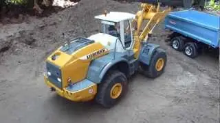 RC WHEEL LOADER LIEBHERR 574 LOADING - GRAUPNER SCALEART