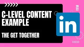LinkedIn C-Level Content Example - Get together impressions Marketing Club D&uuml;sseldorf