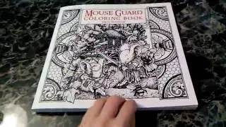 Mouse Guard Coloring Book: Review and Flip Through