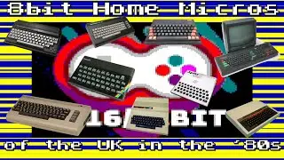 The 8bit Home Computers of the UK in the 1980s