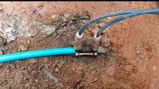 Delhi Jal Board djb water pipeline Connection/Repairing ElectroFusion Welding new tec blue hdpe pipe