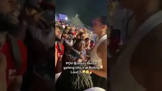 Brittany Renner gets into altercation with fan at rolling loud