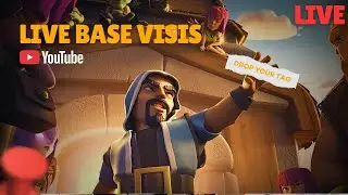 Live coc base visits |  Subscribe and drop your tag in comments | STG gaming day 3 2026