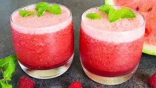 Арбузный Мусс!🍉😋 Легкий Рецепт Вкуснейшего Освежающего Летнего Десерта
