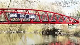 The Aquadrome gets a New Bridge 15-03-25