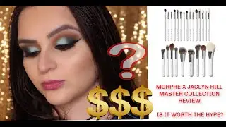 MORPHE X JACLYN HILL THE MASTER COLLECTION BRUSH SET REVIEW