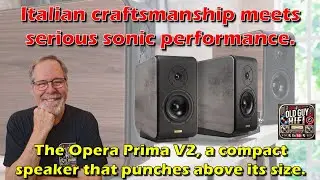 Opera Prima speakers: classic Italian craftsmanship, big refined sound from a compact speaker.