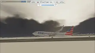 Epic Plane Landing Goes WRONG! (Almost a Tail Strike!) #shorts