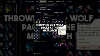 20 Wolfpacks Vs Matriarch
