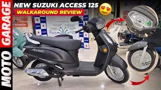Suzuki Access 125 Walkaround Review | Perfect Scooter For Family Use 🔥