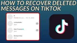 How to Recover Deleted Messages on TikTok (2026) | Restore Deleted Chats on TikTok