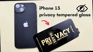iPhone 13 Privacy Tempered Glass | Privacy Screen Protector for iPhone 13 | 13 PRO | 14