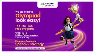 We are making Olympiad look easy - The Talent Scholar
