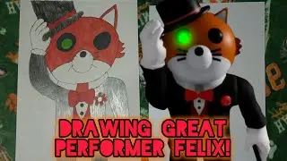 Drawing Great Performer Felix! [Piggy: Silver Winter]