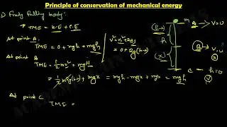 Lesson-7 Work, Energy and Power (Principle of Conservation of Energy - Falling Bodies)